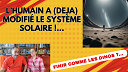 Finir comme les DINOS ?... L'Humain a (déjà) modifié le système solaire...